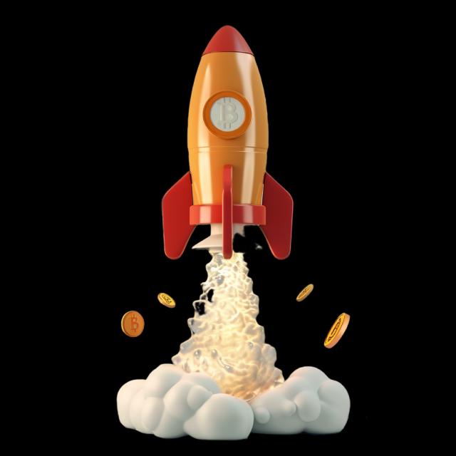 Bitcoin rocket